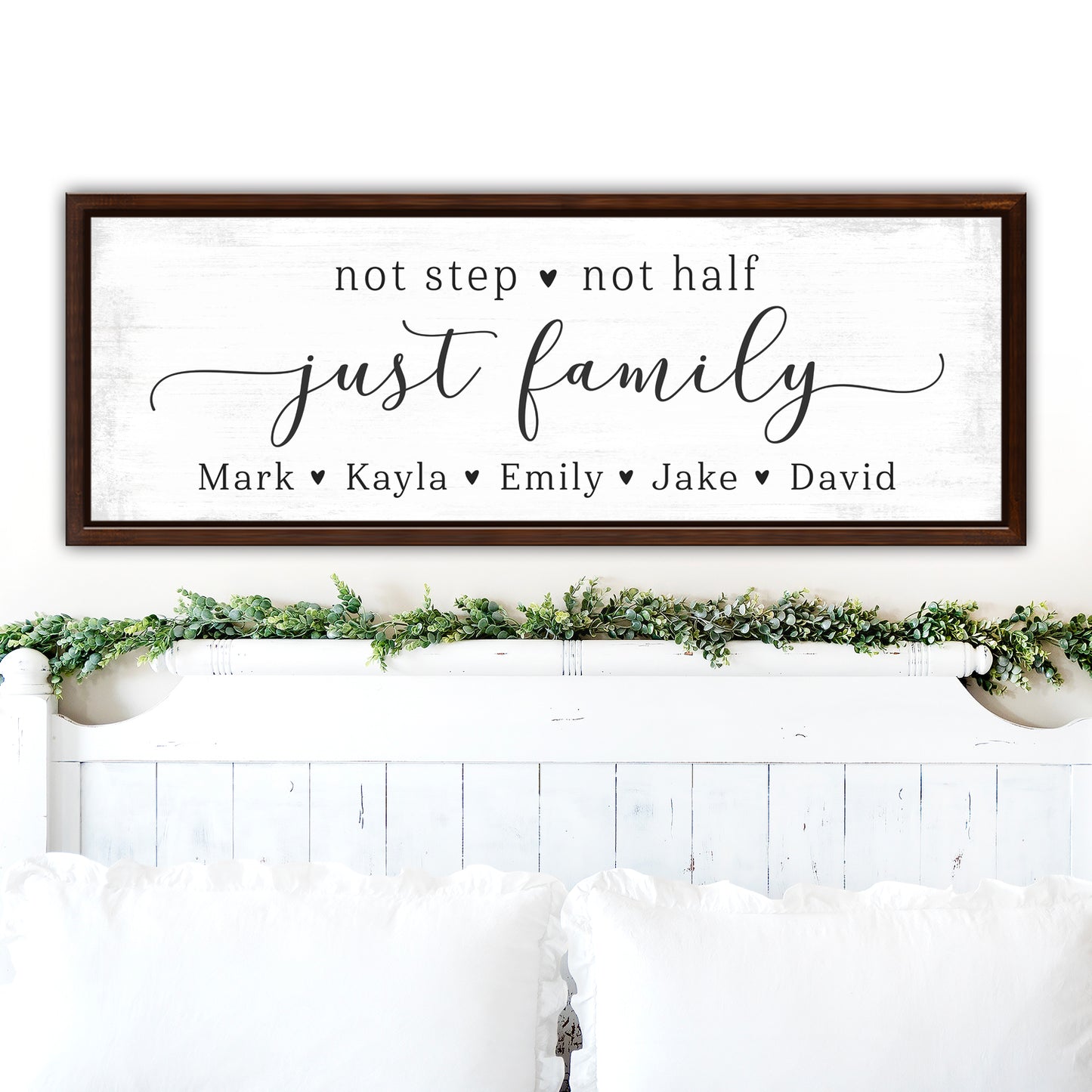 We're Not Step Not Half We Are Just Family Sign