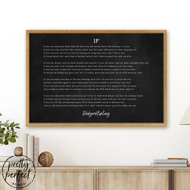 If by Rudyard Kipling