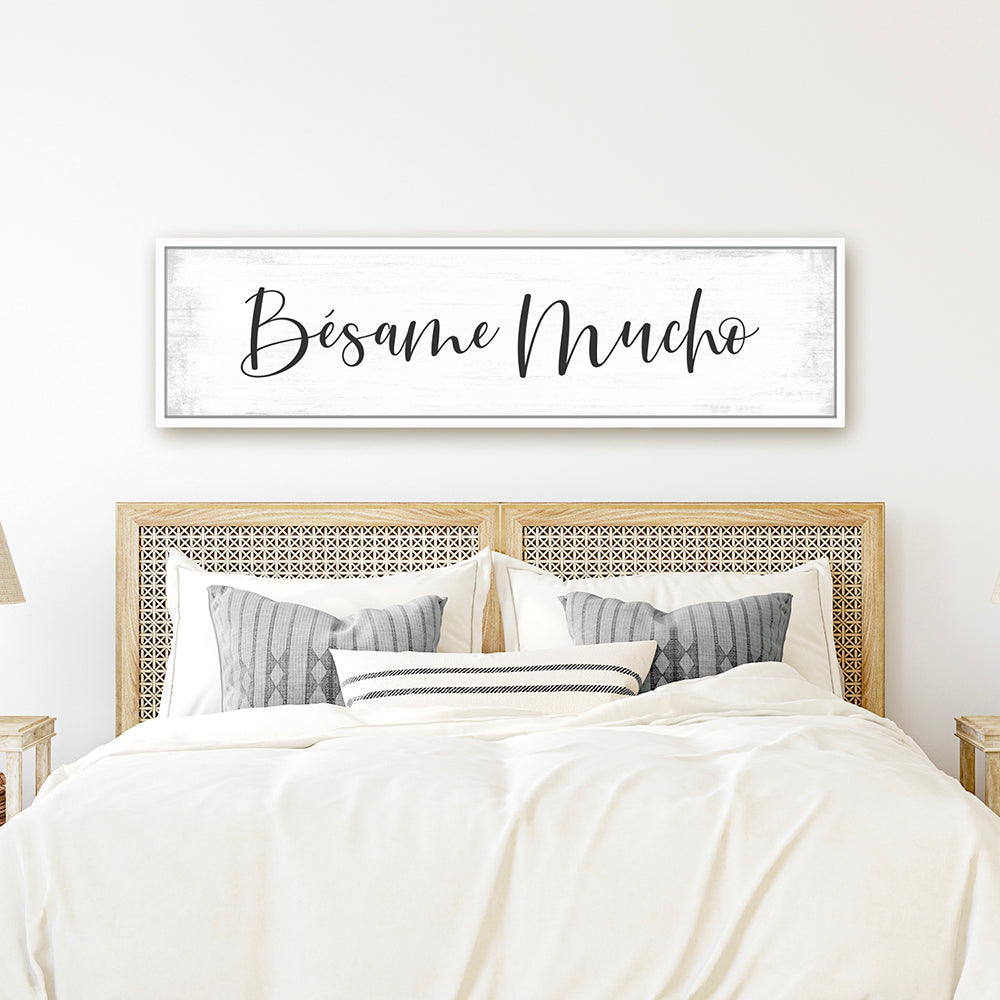 Bésame Mucho Sign