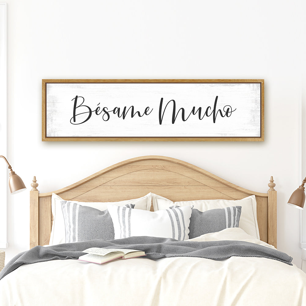 Bésame Mucho Sign