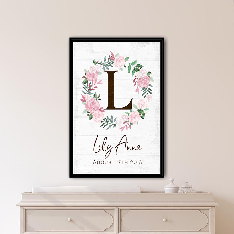 Personalized Name Sign for Girl