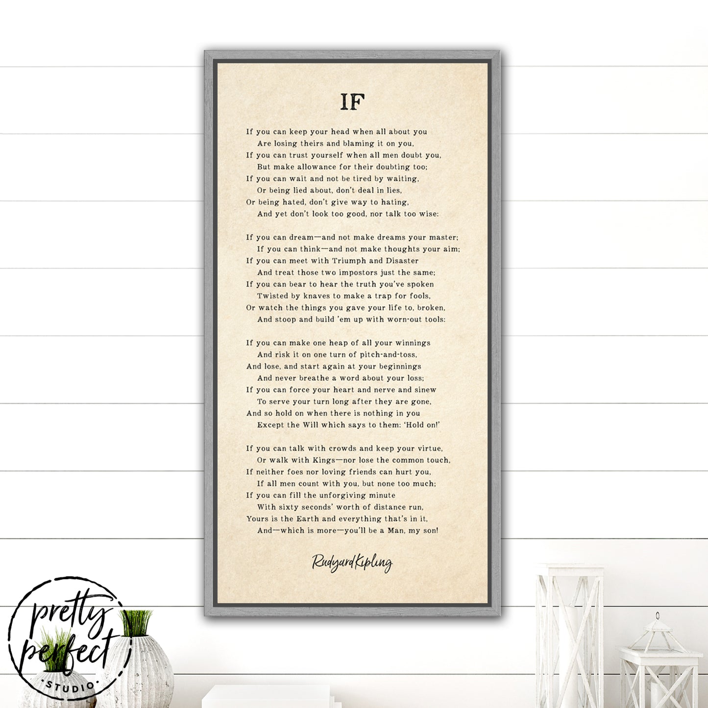If Poem By Rudyard Kipling