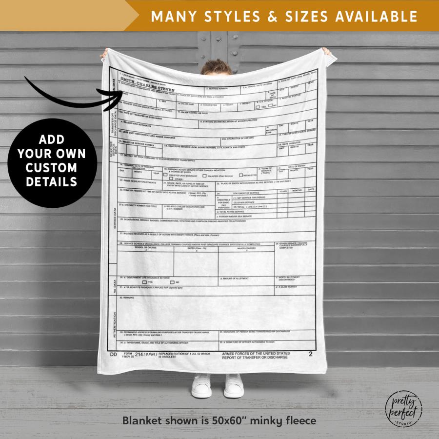 dd214 blanket