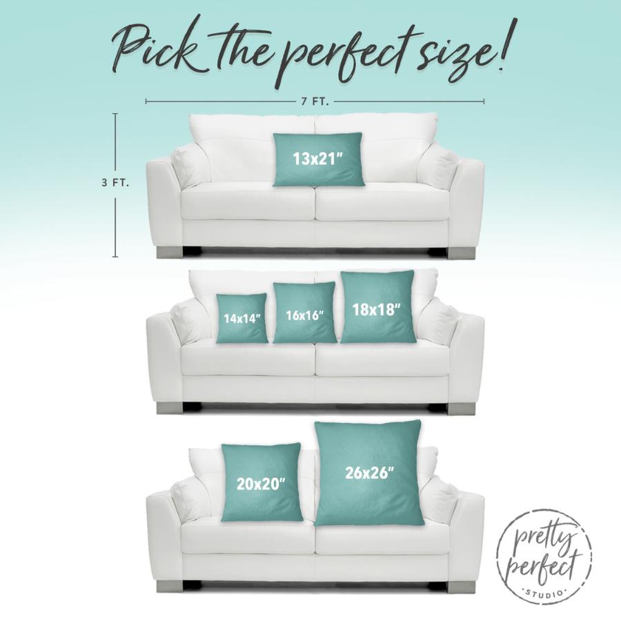 Custom Pillow with Quote, Custom Throw Pillow Cover & Insert with Words, Personalized Family Name Pillow, Pillow Gift for Wedding with Text