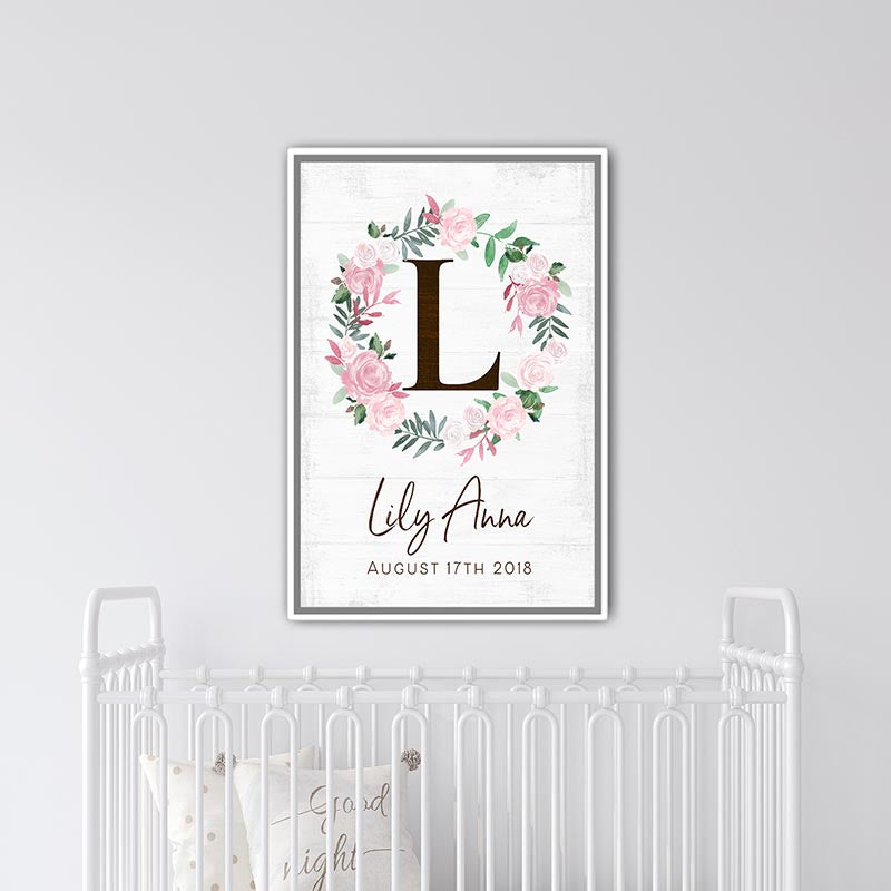 Personalized Name Sign for Girl