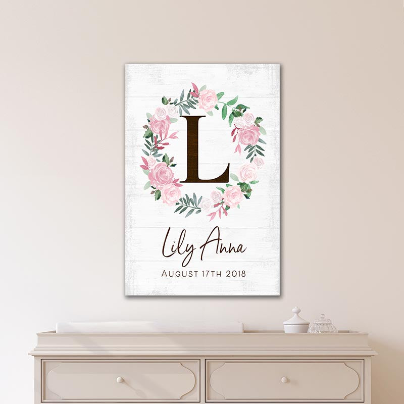 Personalized Name Sign for Girl