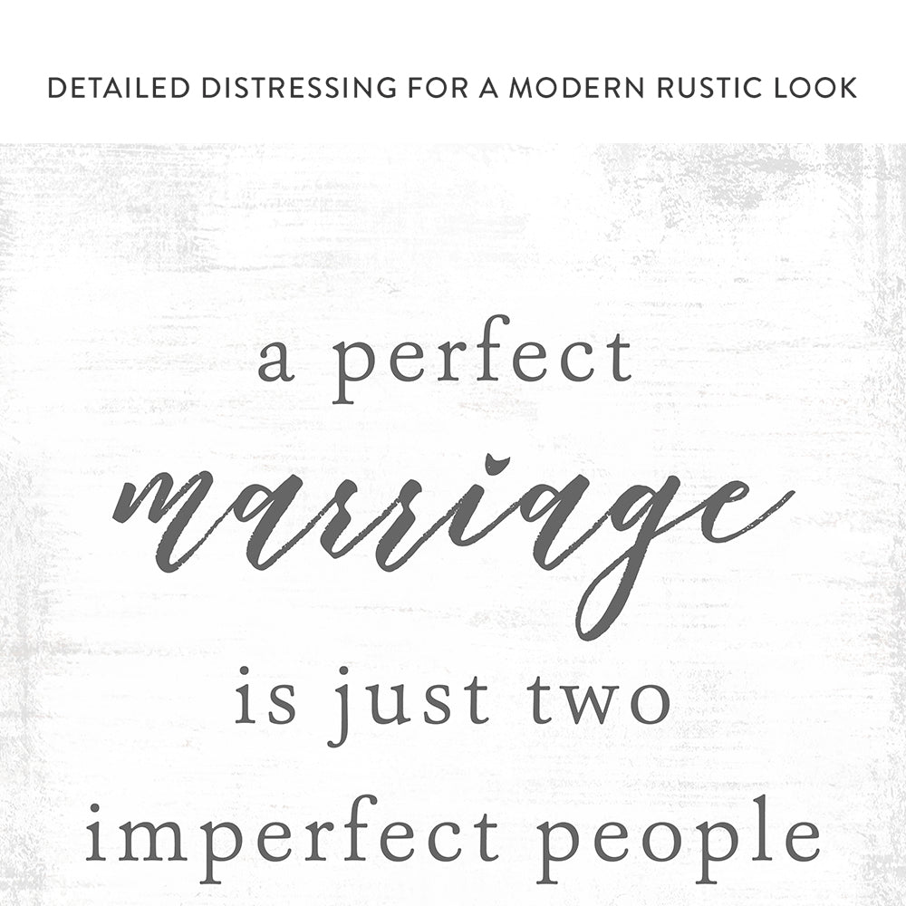 A Perfect Marriage Custom Canvas Art - Pretty Perfect Studio