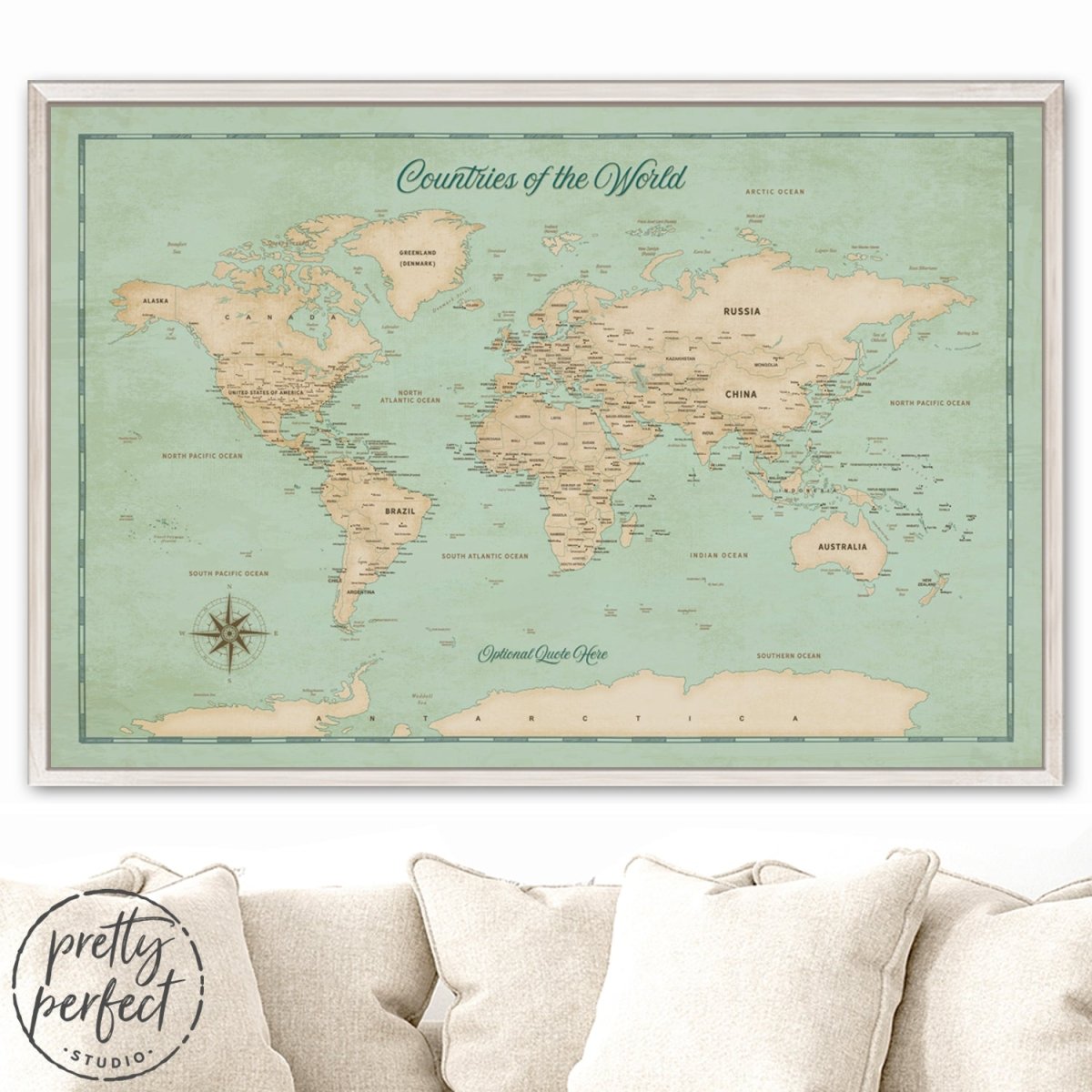 Personalized Adventure Map - Pretty Perfect Studio