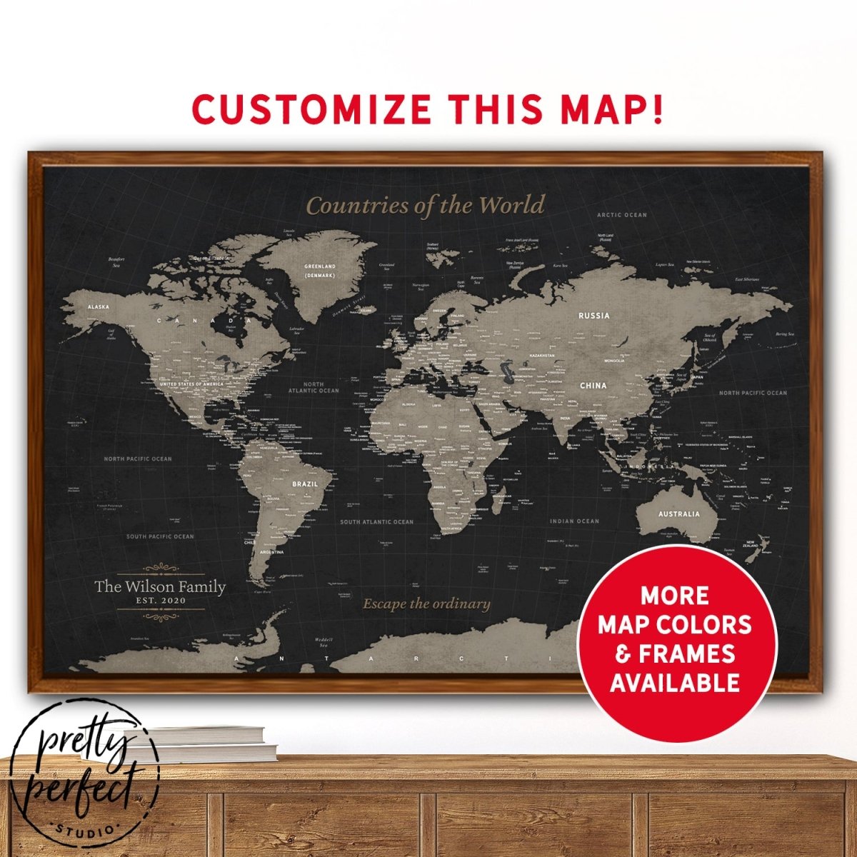 Personalized Adventure Countries of the World - Pretty Perfect Studio