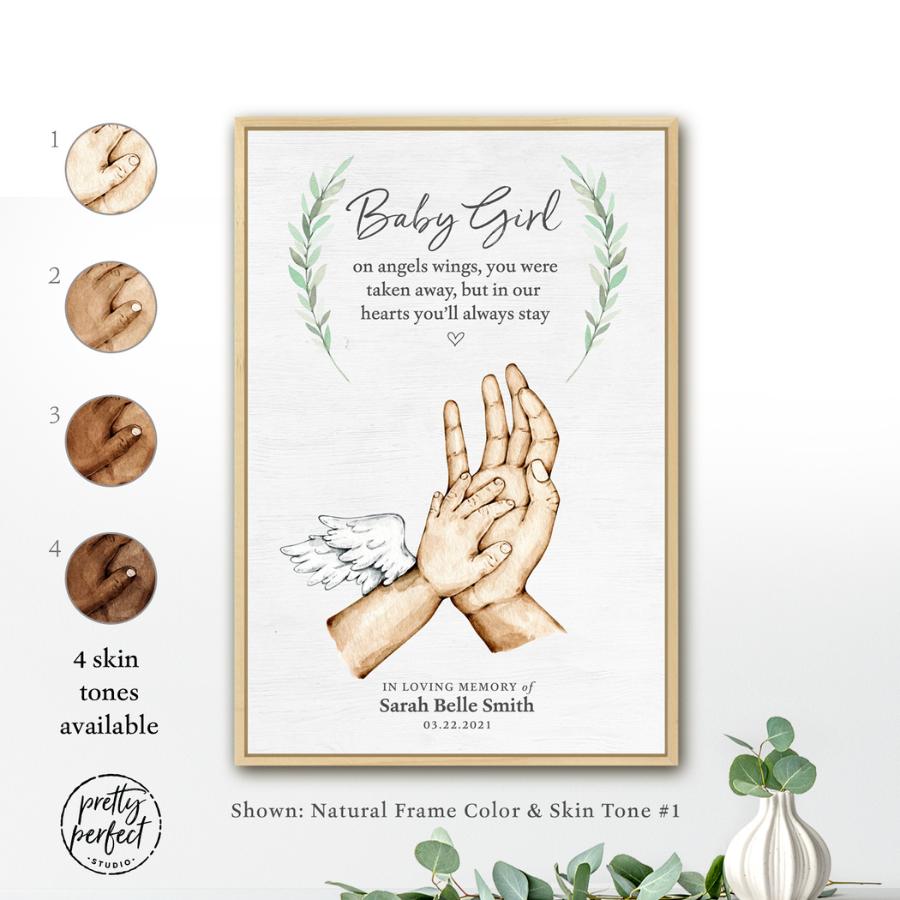 Angel Baby Infant Loss Gift, Loss of Baby Gifts for Mom, Stillborn Gift Baby, Baby Loss Keepsake
