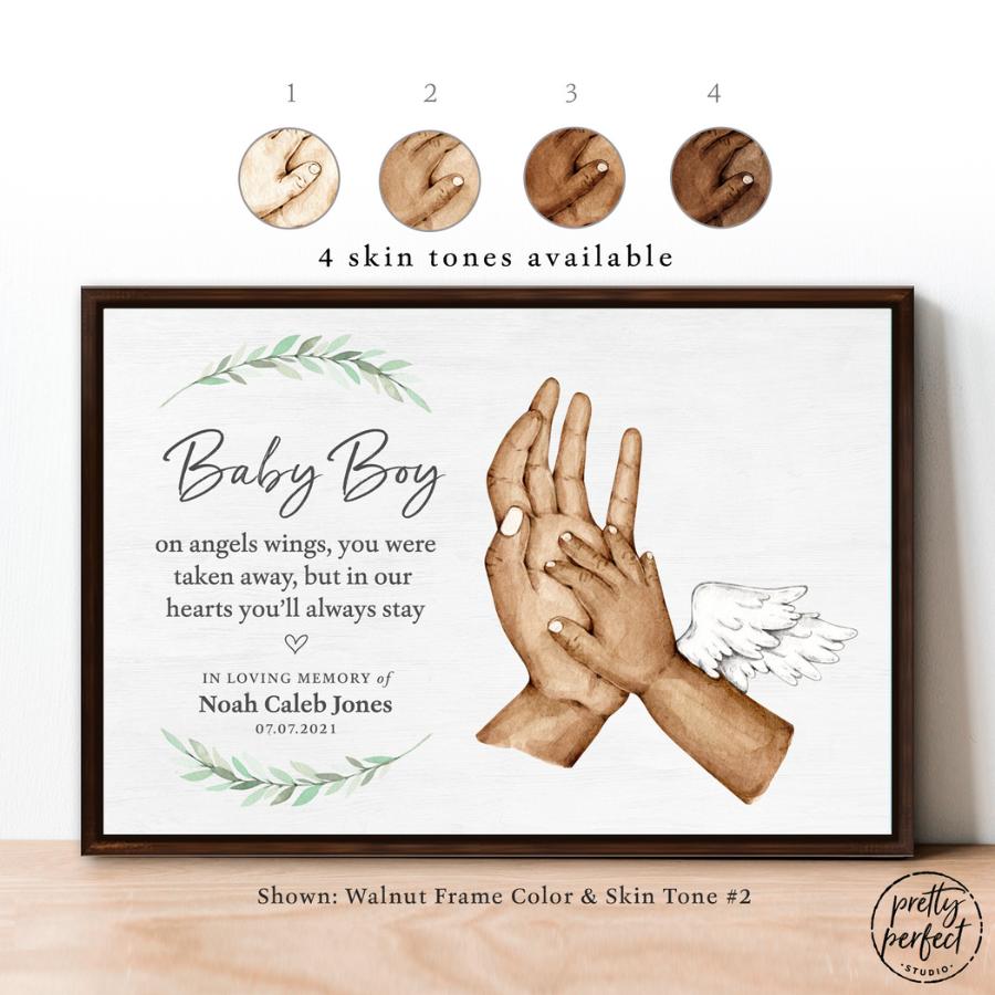 Angel Baby Infant Loss Gift, Loss of Baby Gifts for Mom, Stillborn Gift Baby, Baby Loss Keepsake