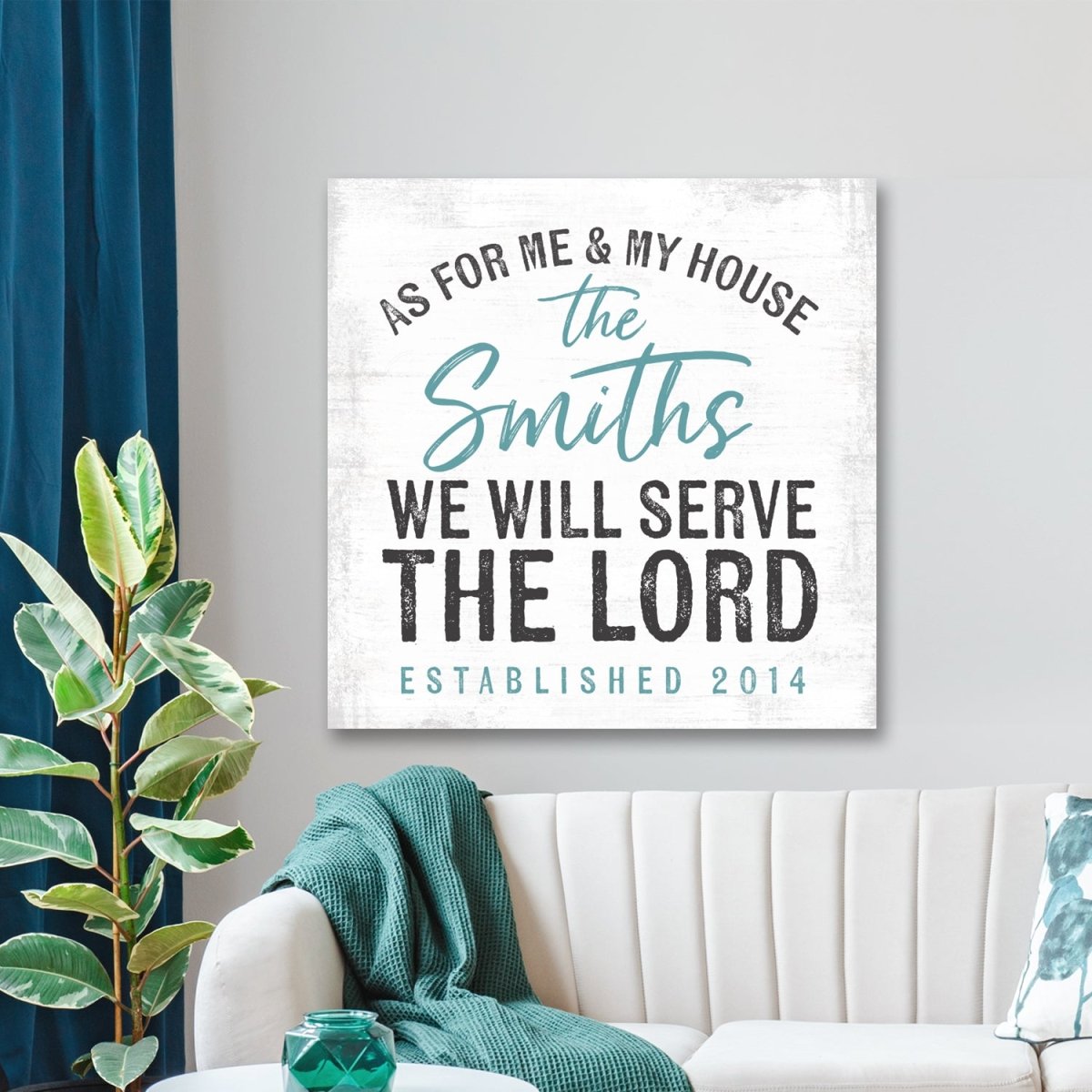 Christian scripture family name sign