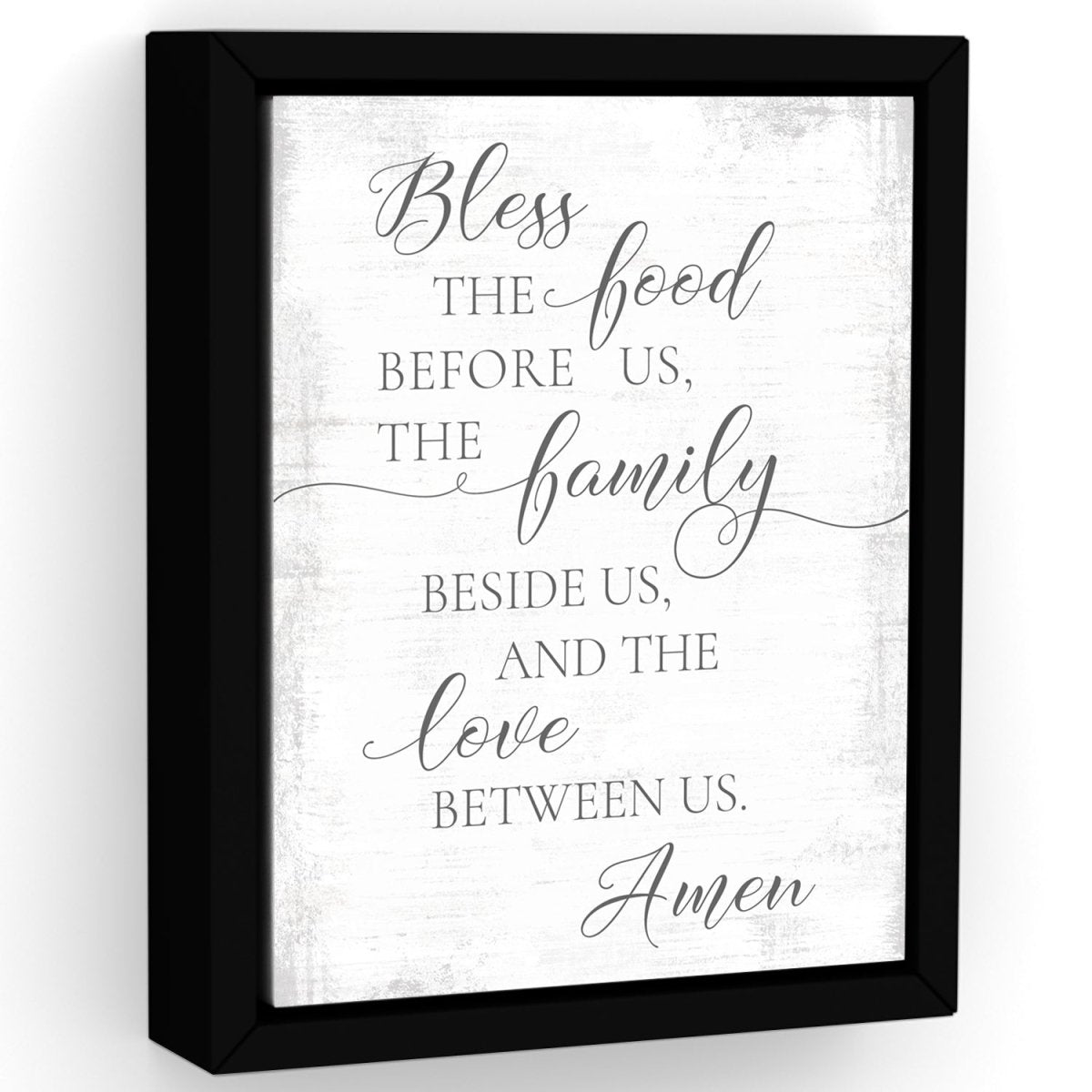 Bless The Food Before Us Canvas Sign – Pretty Perfect Studio bless-the-food-before-us-canvas-sign-pretty-perfect-studio