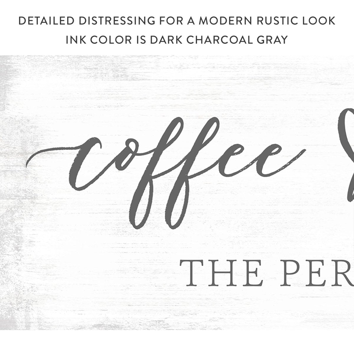 Coffee and Friends The Perfect Blend Sign - Pretty Perfect Studio