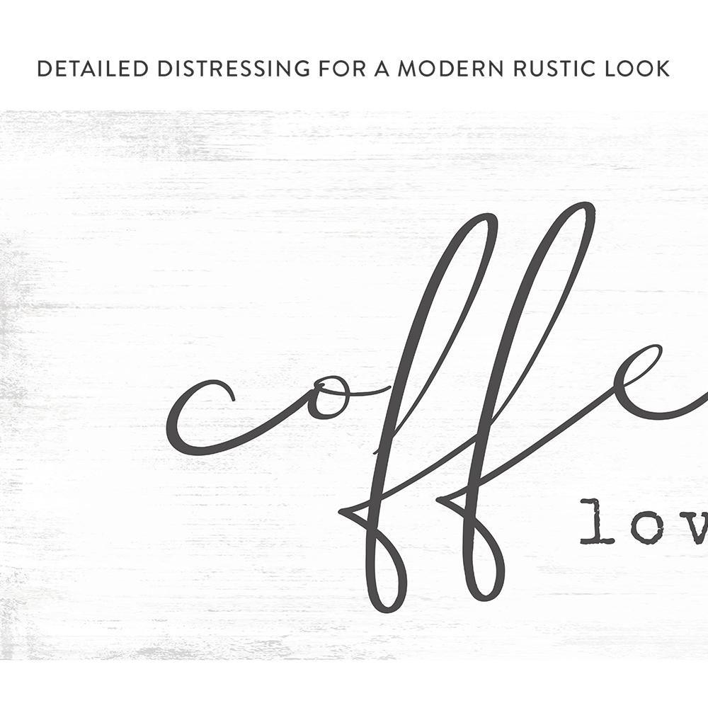 Coffee Bar Love Is Brewing Sign - Pretty Perfect Studio