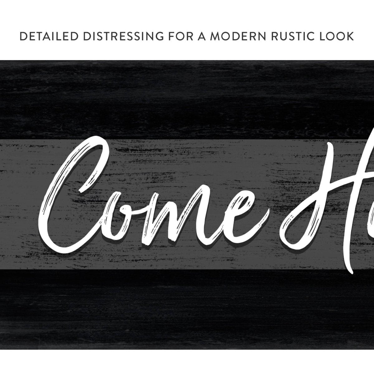 Come Home Safe Canvas Art Sign - Pretty Perfect Studio