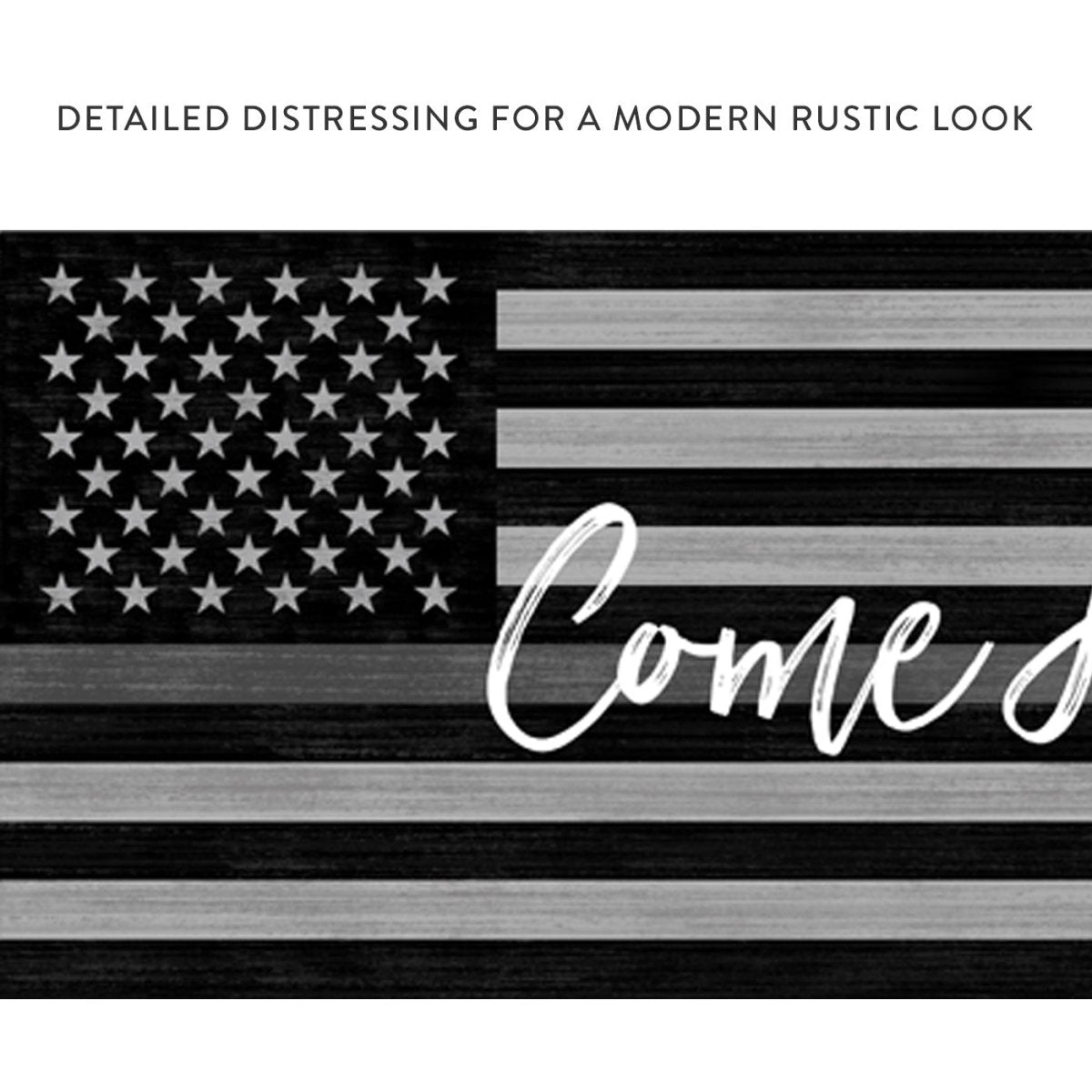 Come Home Safe Canvas Sign - Pretty Perfect Studio