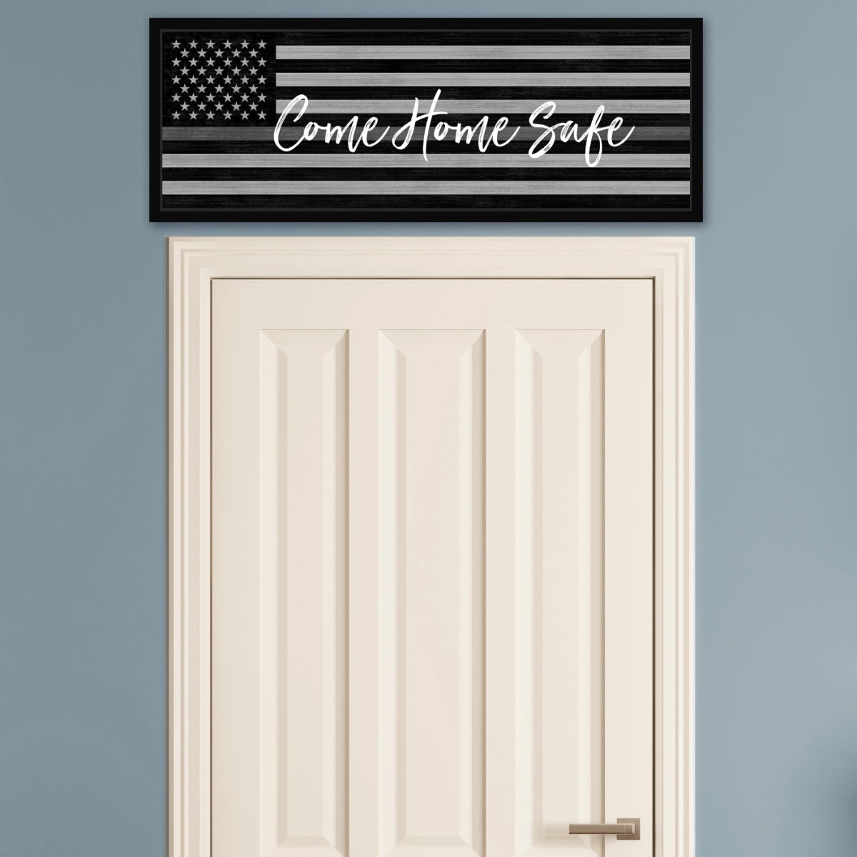 Come Home Safe Canvas Sign - Pretty Perfect Studio