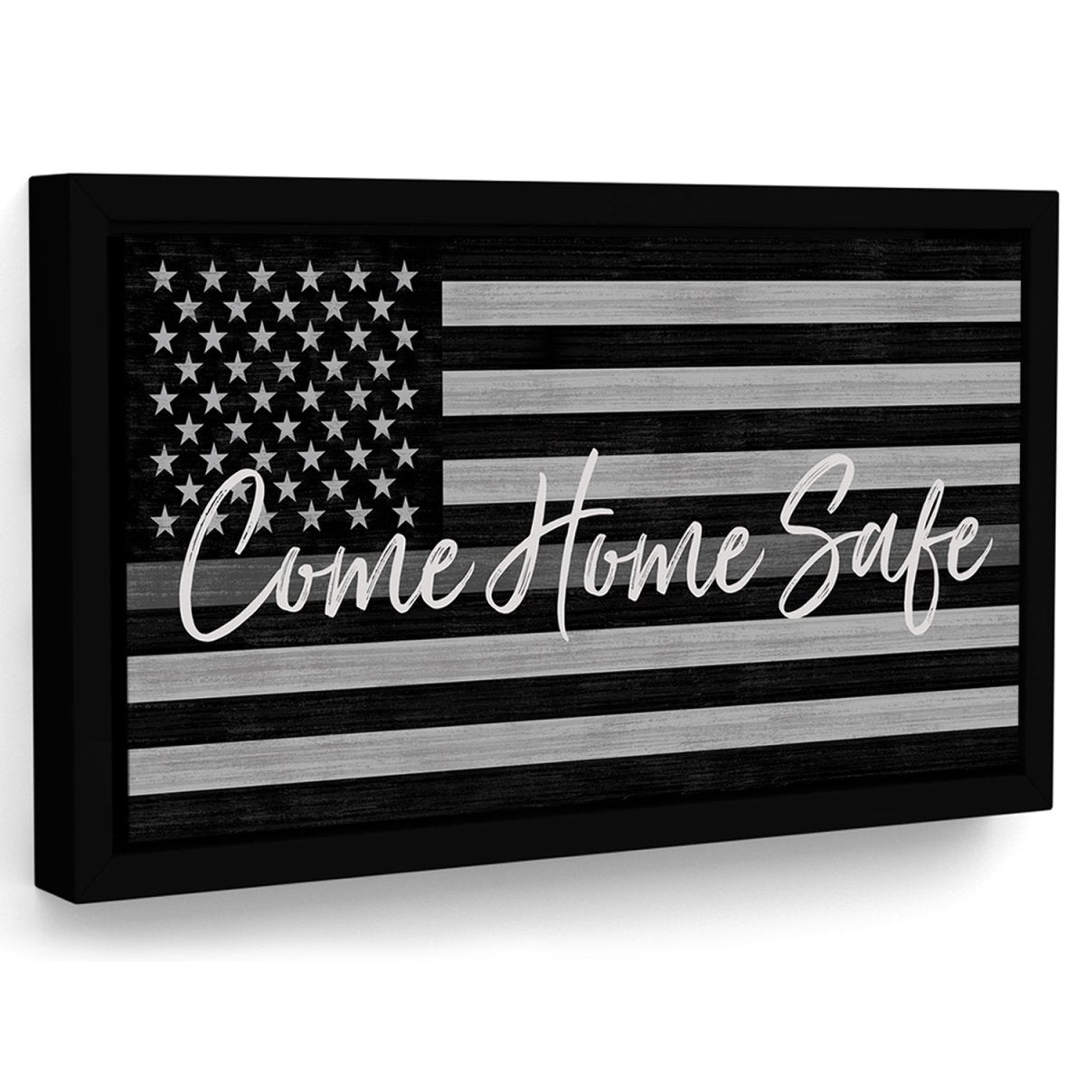 Come Home Safe Canvas Sign for Correctional Officer - Pretty Perfect Studio