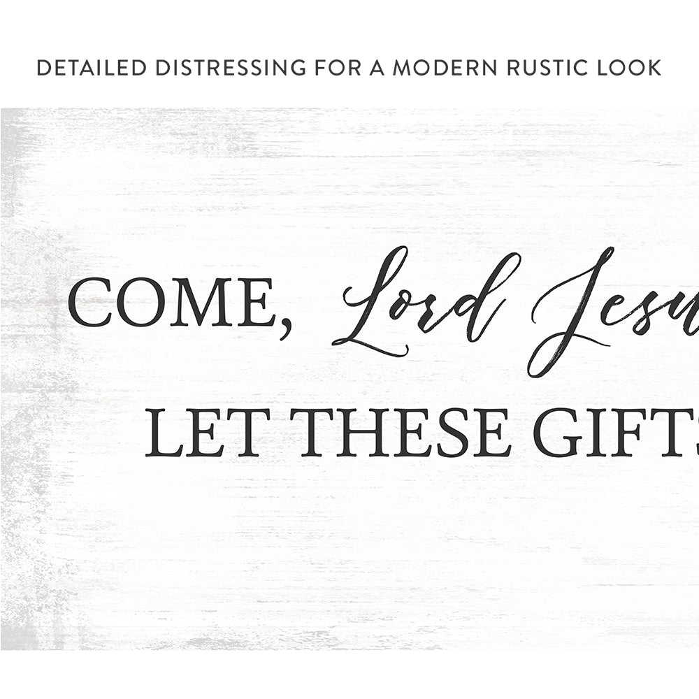 Come Lord Jesus Canvas Wall Decor - Pretty Perfect Studio