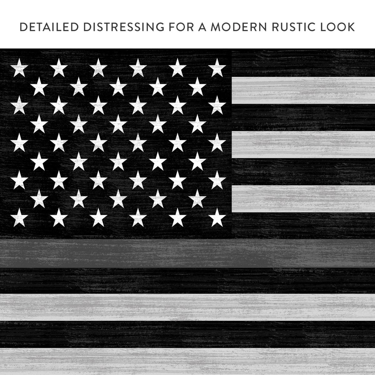 Correctional Officer Flag Sign With Modern Rustic Look - Pretty Perfect Studio