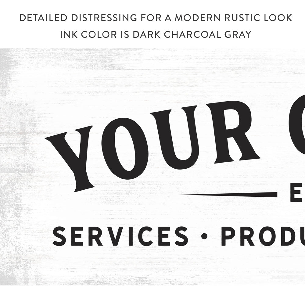 Custom Company Sign