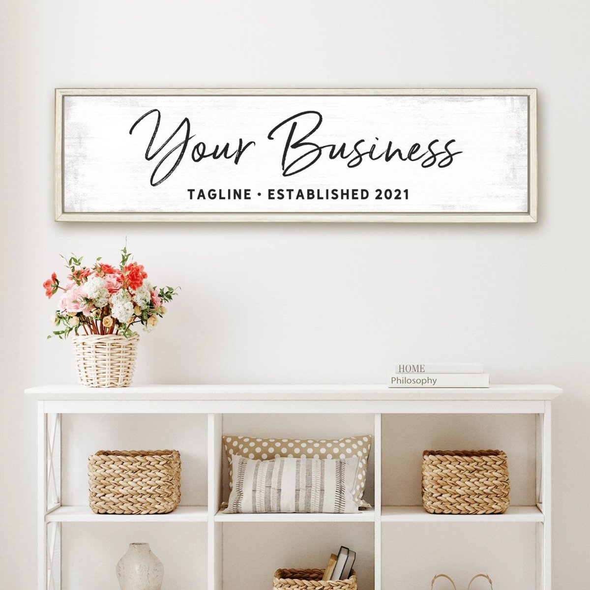 Custom Company Sign freeshipping - Pretty Perfect Studio
