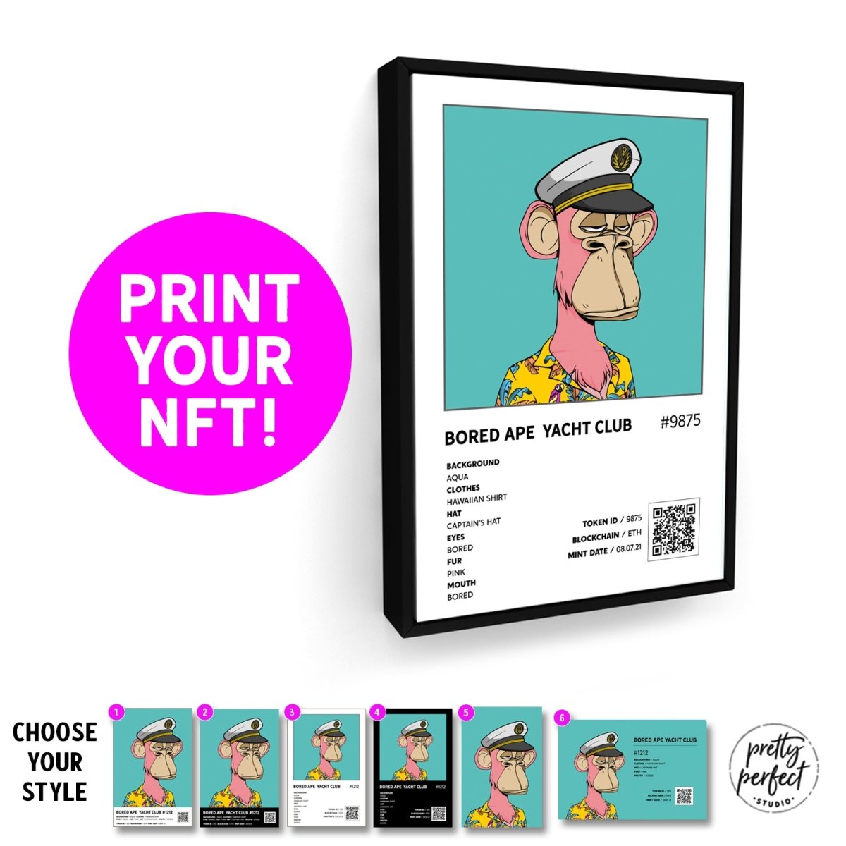 Custom NFT Canvas Art