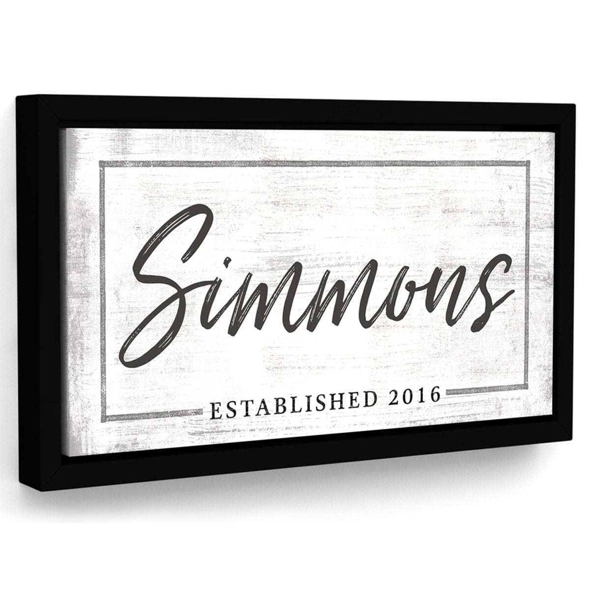 Family Established Sign Personalized - Pretty Perfect Studio