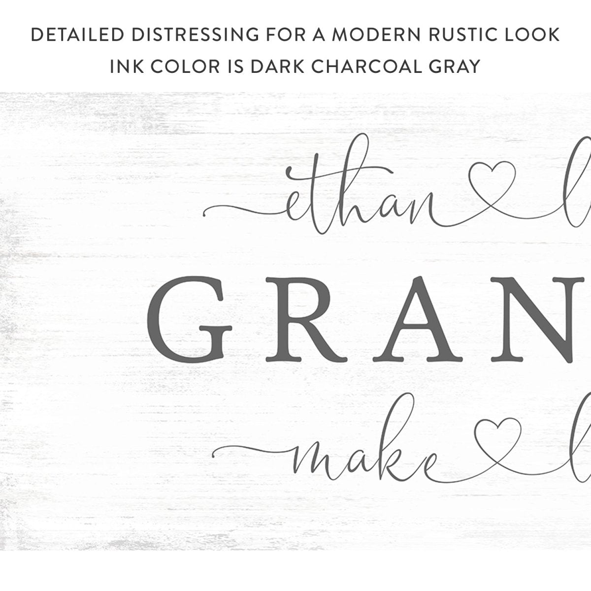 Grandkids Make Life Grand Personalized Name Sign - Pretty Perfect Studio