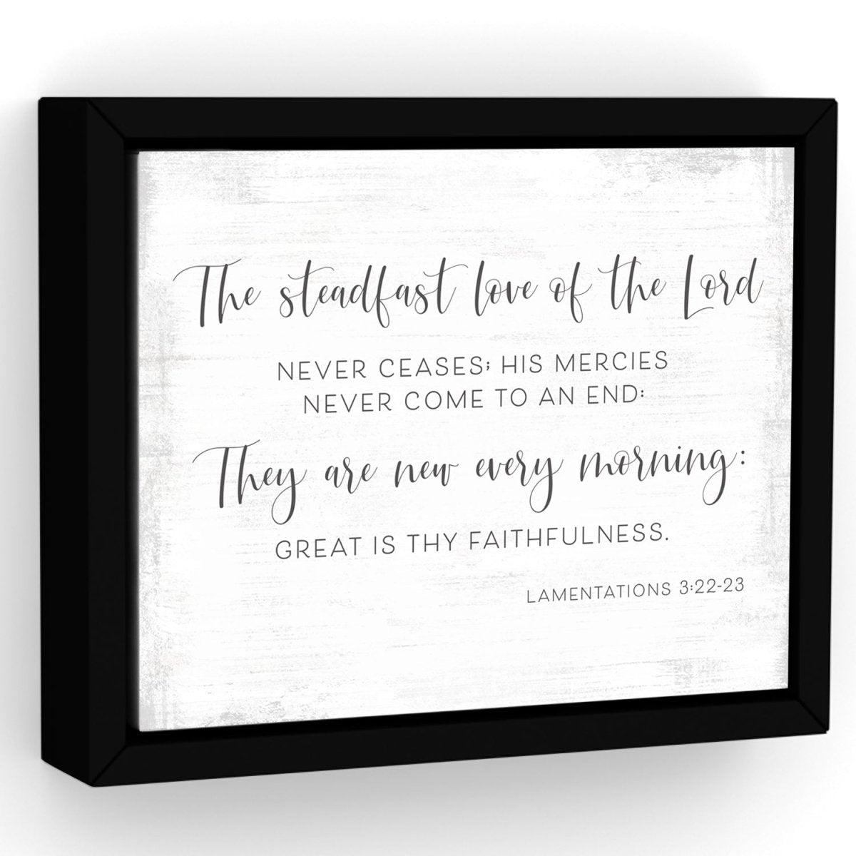 Great Is Thy Faithfulness Verse Wall Art - Pretty Perfect Studio