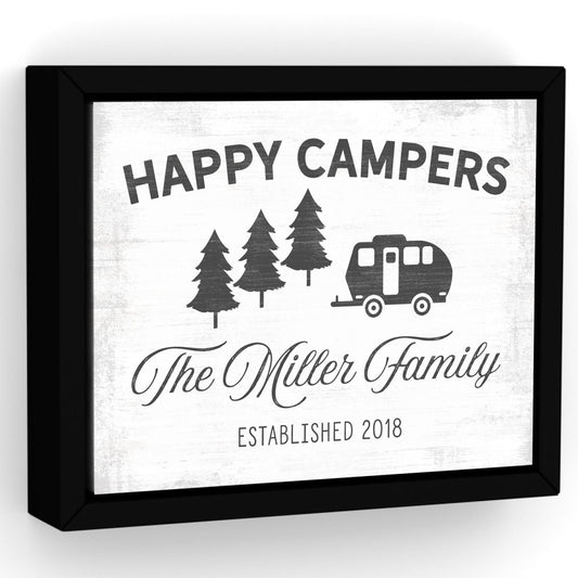 Happy Camper Custom Camper Sign - Pretty Perfect Studio