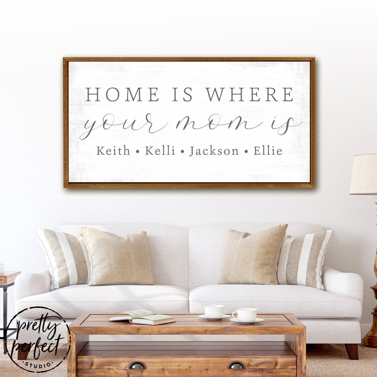 Home Is Where Your Mom Is Sign - Pretty Perfect Studio