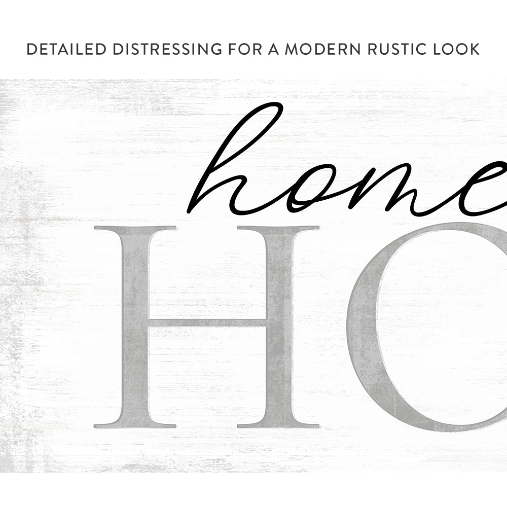 Home Sweet Home Canvas Wall Art - Pretty Perfect Studio