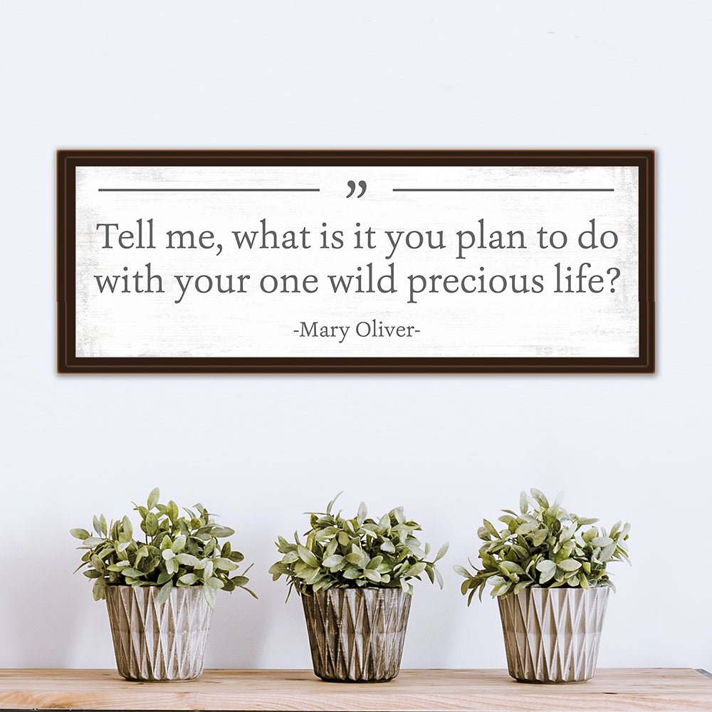 Large Custom Quote Personalized Sign Living Room - Pretty Perfect Studio