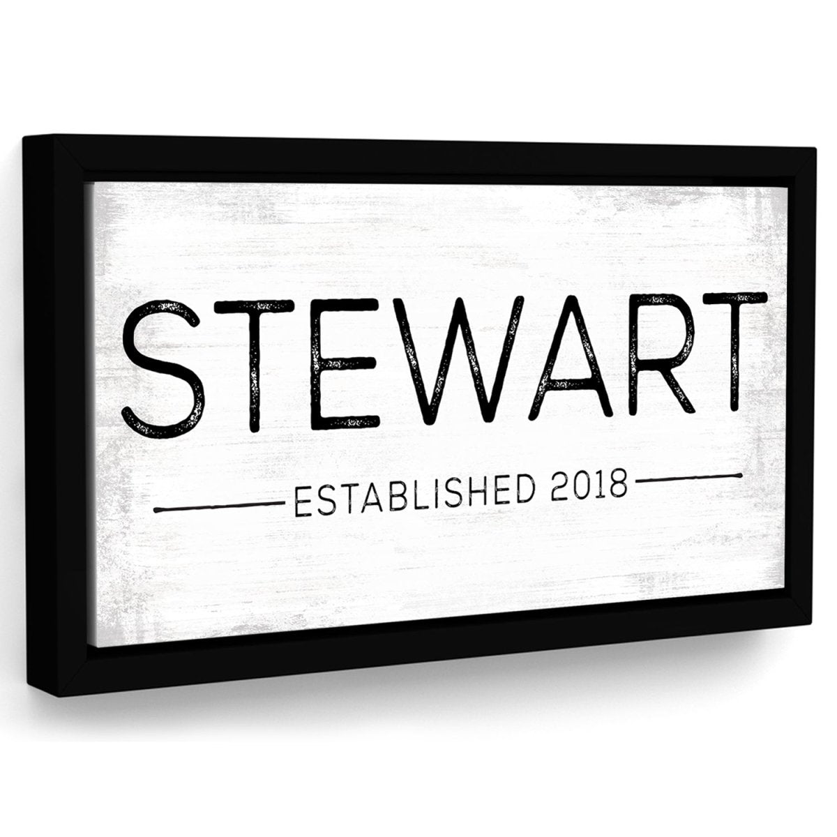 Large Personalized Family Name Signs - Pretty Perfect Studio