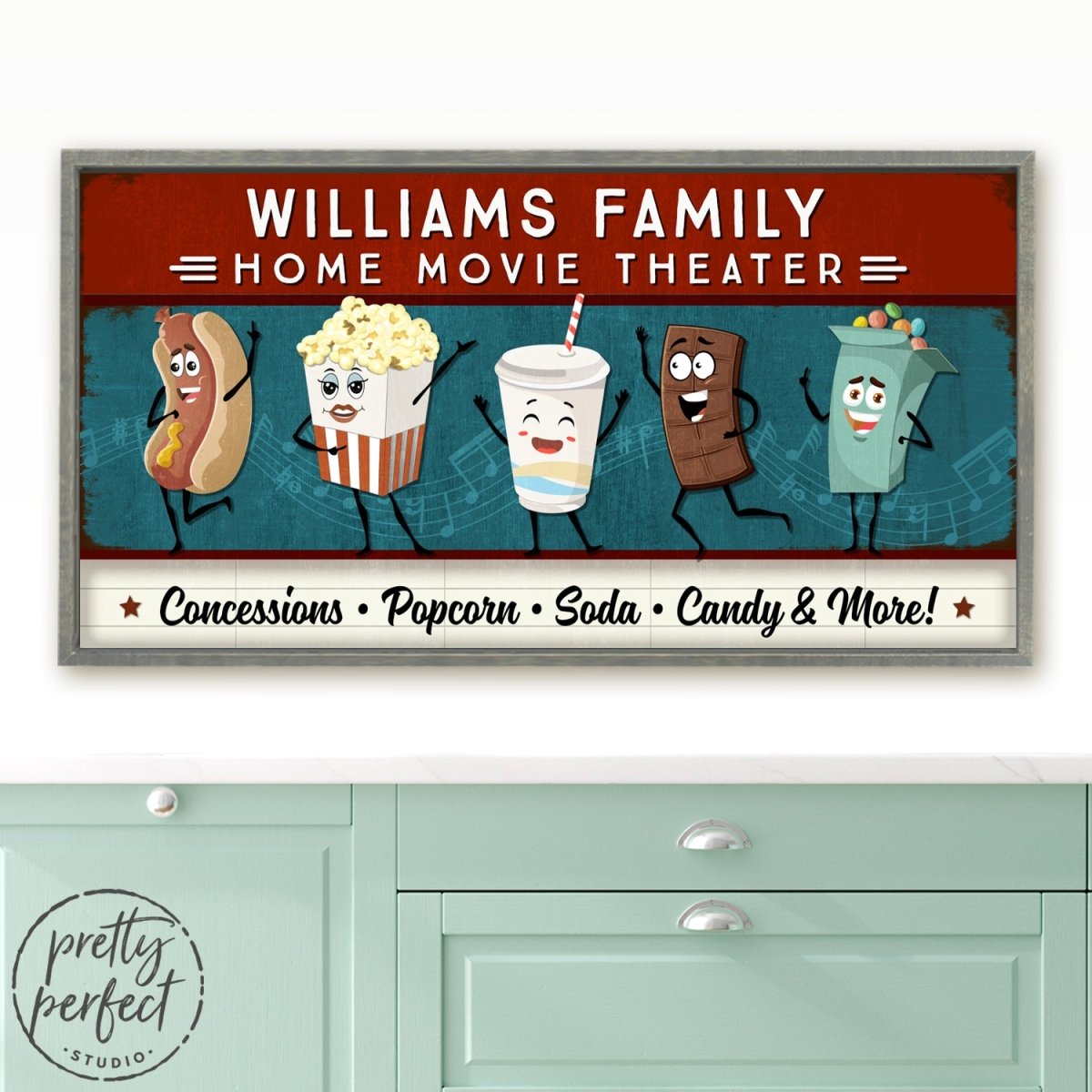 Let's All Go to the Lobby Custom Concessions Stand Sign