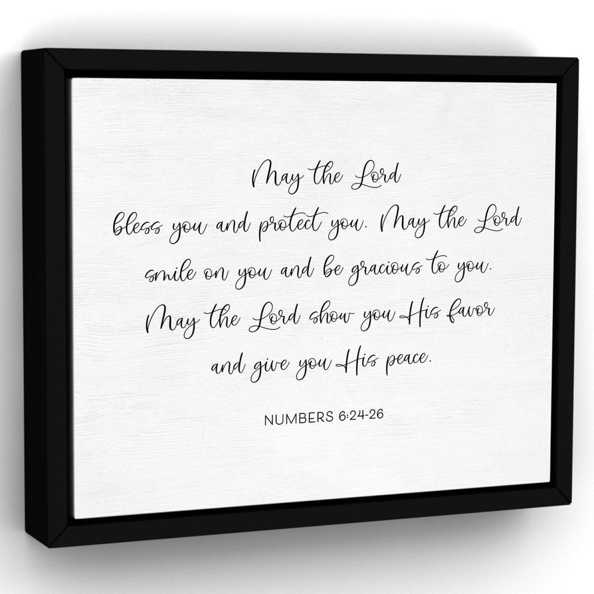 May The Lord Bless You Sign - Pretty Perfect Studio