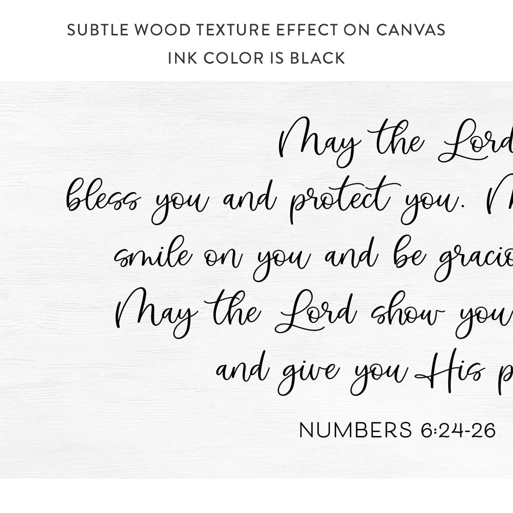 May The Lord Bless You Sign