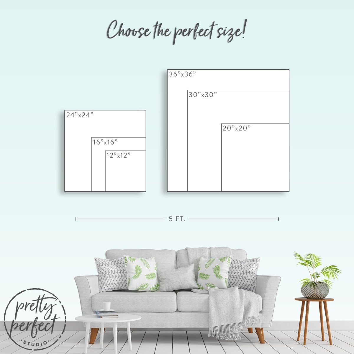 Monogram Family Name Sign