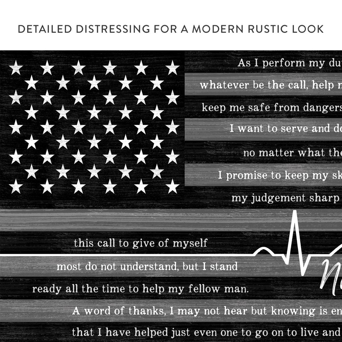 Paramedic Prayer With Name Personalization - Pretty Perfect Studio