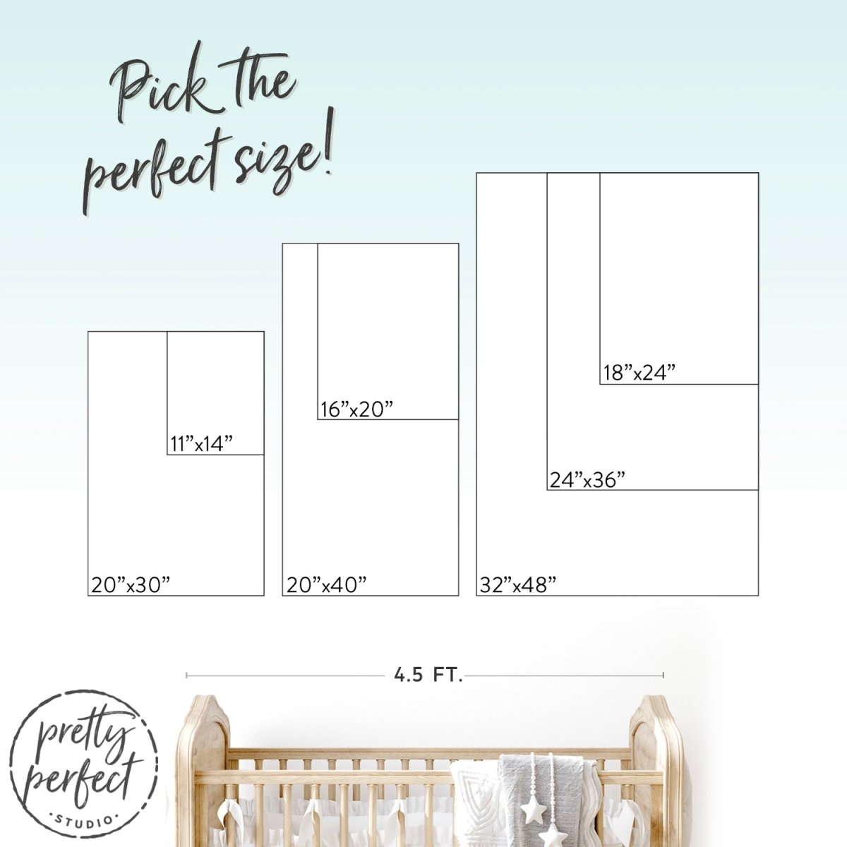 Personalized Canvas Wall Art for the Nursery Room