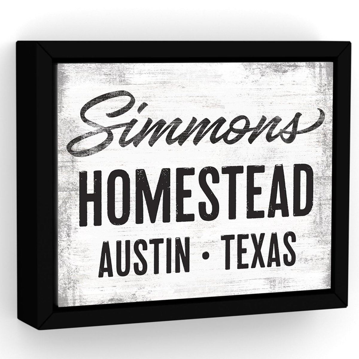 Personalized Family Name Signs - Pretty Perfect Studio