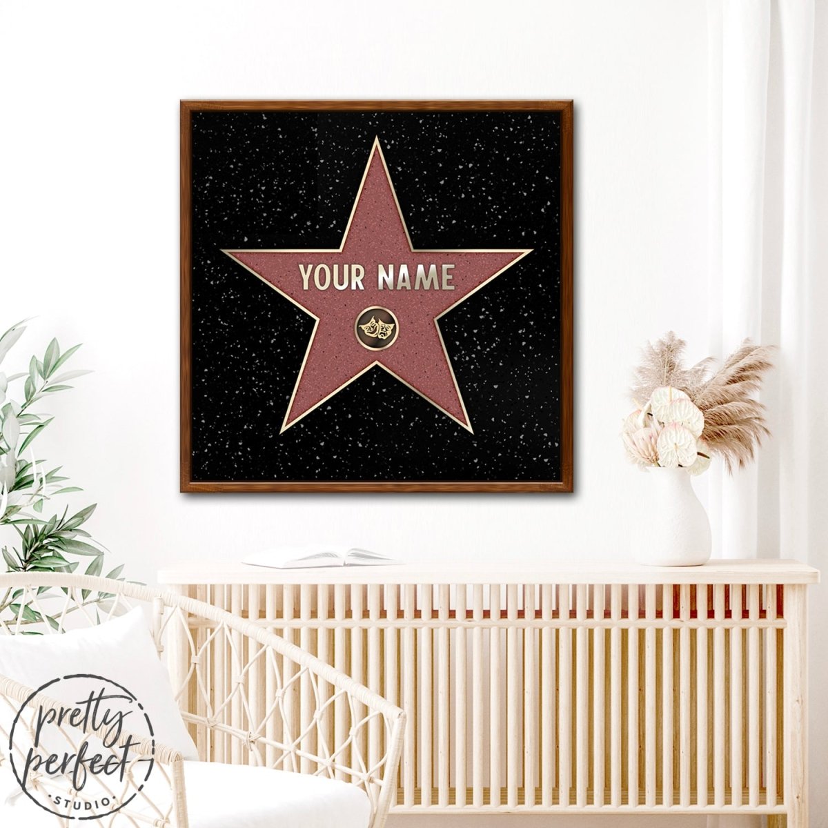 Personalized Hollywood Walk of Fame Star Sign