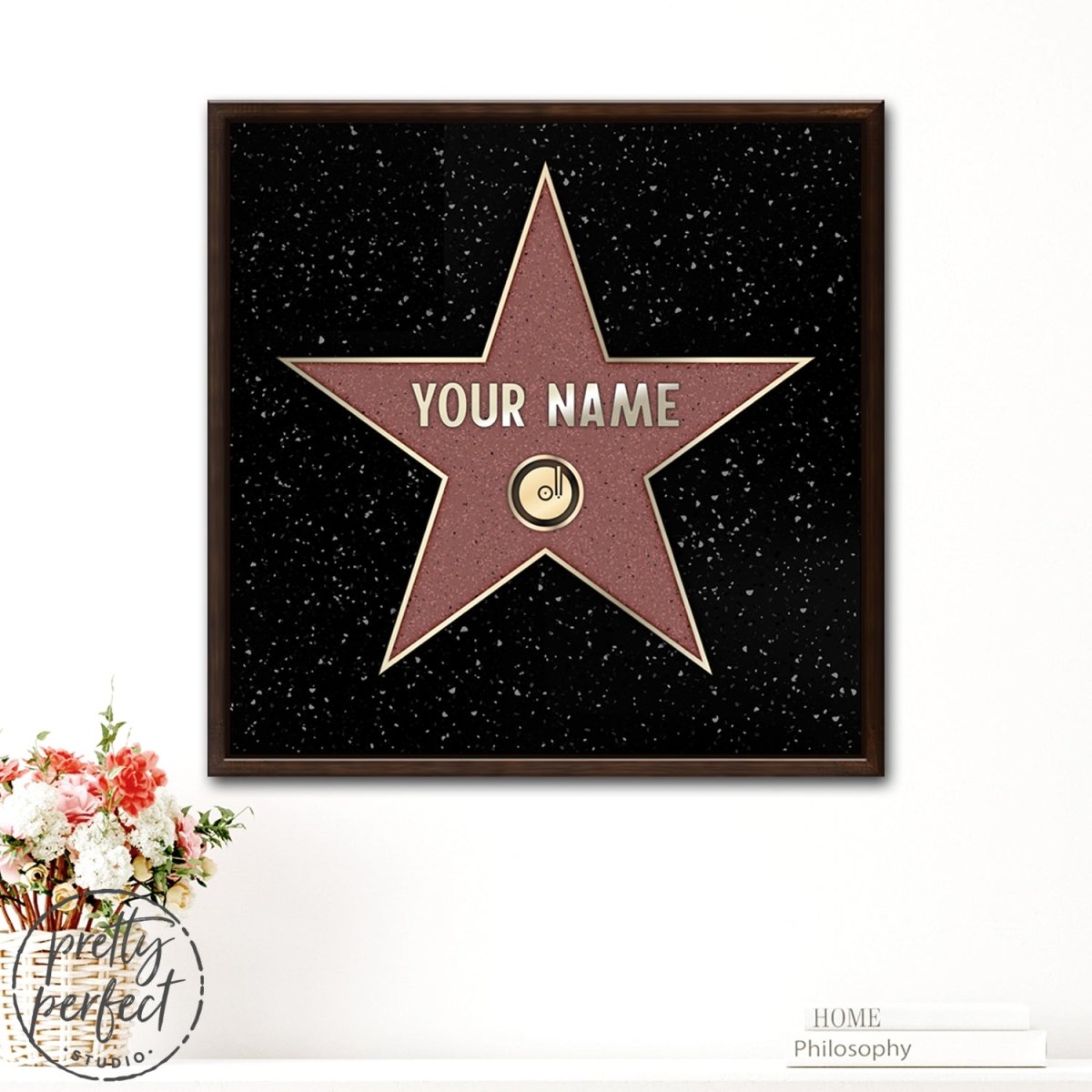 Personalized Hollywood Walk of Fame Star Sign