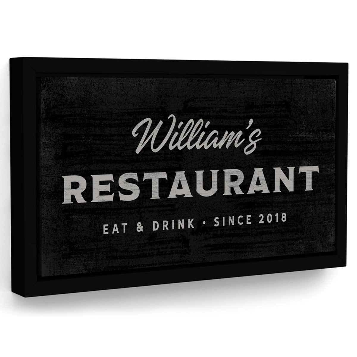 Personalized Kitchen Restaurant Sign - Pretty Perfect Studio