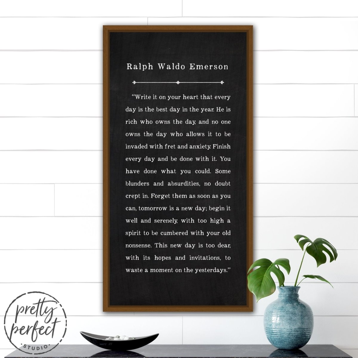 Ralph Waldo Emerson Quote Write It On Your Heart