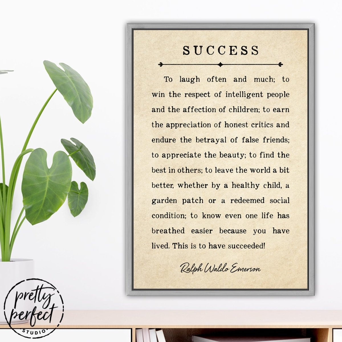 Ralph Waldo Emerson Success Poem