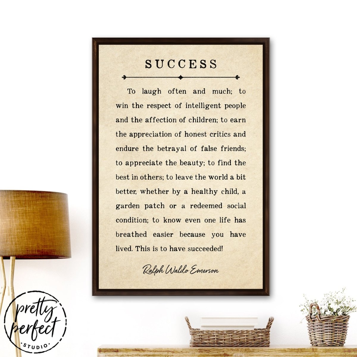 Ralph Waldo Emerson Success Poem