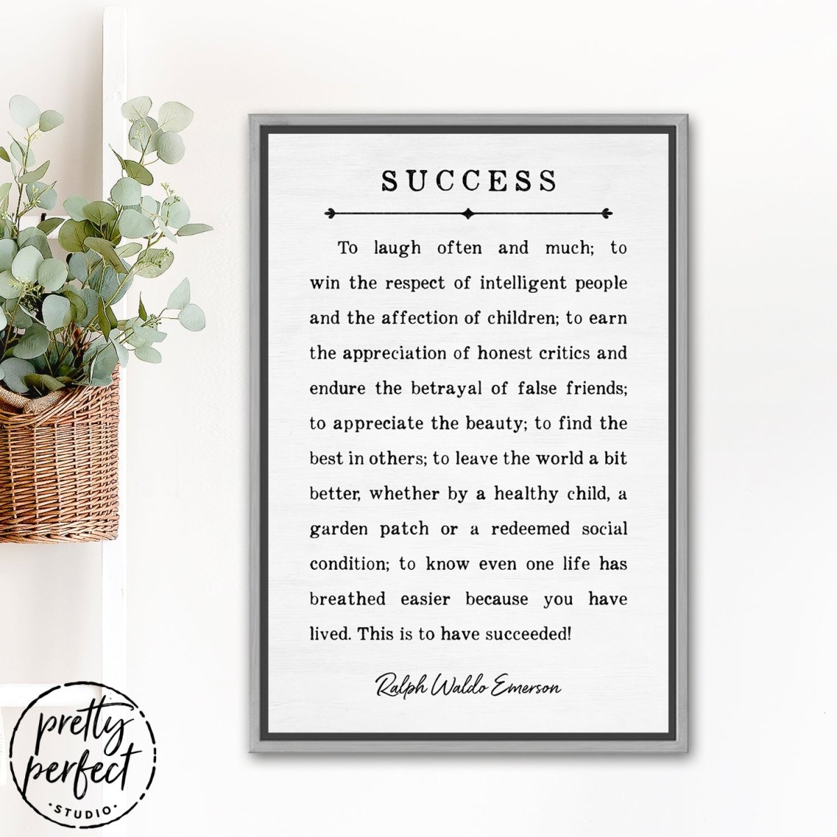 Ralph Waldo Emerson Success Poem